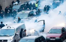 Francuscy taksówkarze protestują przeciwko Uberowi