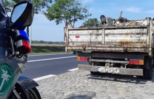 Złom na polskich drogach