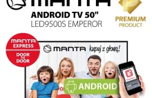 Tani 50-calowy Android TV od firmy Manta - co oferuje?