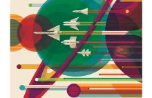 Plakaty o tematyce podróży międzygwiezdnych od NASA