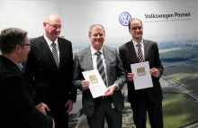 Volkswagen Poznań nagrodzony jako pierwszy i jedyny na świecie –