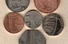 Wzory na brytyjskich monetach mają głębszy sens