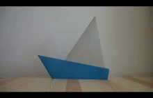 Origami. Jak zrobić papierowego żeglarza (lekcja wideo)