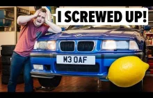 I Screwed Up By Buying An E36 M3