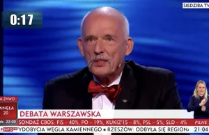 Janusz Korwin Mikke: W Warszawie nie ma żadnego smogu!