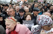 Ogromne demonstracje przeciw Putinowi w Moskwie