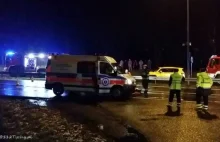 Wypadek w Mikołowie [ZDJĘCIA]. Śmiertelne potrącenie na pasach, dwie...