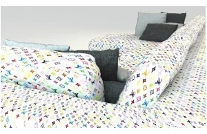 Louis Vuitton - sofa na bogato!