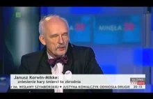 Ostra dyskusja z Januszem Korwin-Mikkem