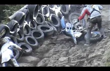 Hillclimbing w wersji motocyklowej, ponad 14 minut destrukcji i wypadków