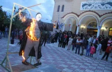Palenie Judasza w Grecji nie jest antysemickie,ale
