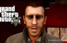 Reakcja Niko Bellica na gameplay z GTA V