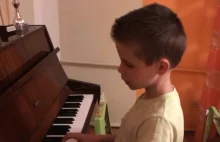 Koncert niespodzianka dla niewidomego chłopca