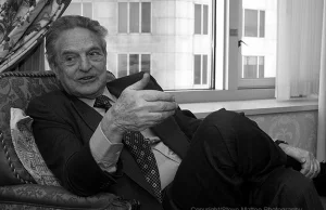 Jewish philanthropist George Soros (1930 - still)