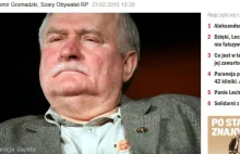 Gazeta Wyborcza publikuje list "szarego obywatela" do Wałęsy