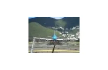 Start Boeinga 747 z wyspy St. Maarten