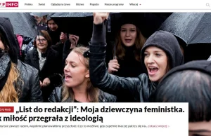 "Jestem konserwatystą, a moja dziewczyna feministką",czyli jak oszukuje TVP.INFO