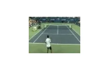 Przepiękny trik Federera podczas wczorajszego US Open