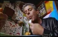 Anthony Bourdain i Andrew Zimmern w Kabab Cafe, Astoria, Queens.