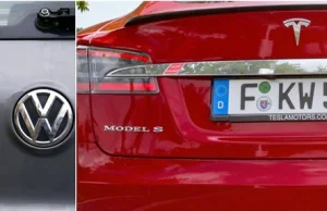 Tesla Motors pobiła Volkswagena