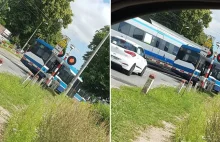 Zawiodły rogatki. Dzięki kierowcy autobusu nie doszło do tragedii