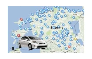 Estonia uruchomiła sieć stacji ładowania EV