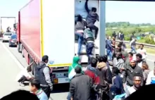 Regularna bitwa w Calais! Afrykańscy migranci są coraz bardziej agresywni