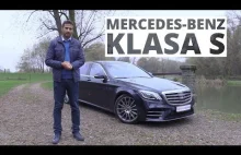 Mercedes-Benz S560 4.0 V8 469 KM, 2017 - test AutoCentrum.pl