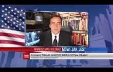 Mariusz Max Kolonko "Mówi jak jest" - Trump niszczy dziedzictwa Obamy
