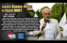 18/03/2013 - Janusz Korwin-Mikke w Radiu WNET