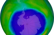 Dziura ozonowa nad Antarktydą wzrosła do monstrualnych rozmiarów