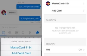 Przez Facebook Messengera będzie można wysyłać pieniądze