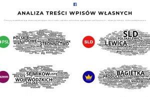 Bagietka i sejmiki - najczęstsze słowa we wpisach mniejszych partii na FB