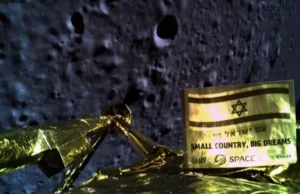 Izraelski lądownik rozbił się o księżyc.