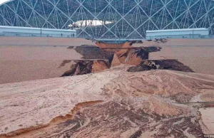 Mundial 2018. Rosyjski bloger pokazał zdjęcia stadionu w Wołgogradzie po ulewie