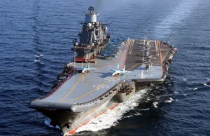 Jedyny rosyjski lotniskowiec się rozsypał. 2 lata remontu.