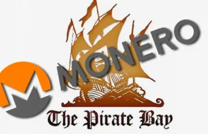 The Pirate Bay kopie kryptowalutę Monero
