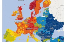 Indeks siły nabywczej w Europie