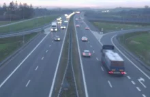 Zakaz wyprzedzania dla ciężarówek i autobusów - na części A4 w Małopolsce