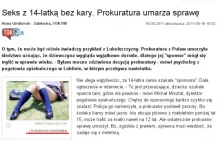 O rzetelności mediów z pedofilią w tle