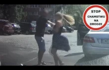 Damski bokser w Mercedesie - próba kradzieży kamerki