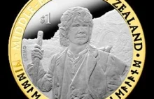 Monety z Nowej Zelandii wydane z okazji premiery pierwszej części Hobbita