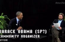 Zach Galifianakis przeprowadza wywiad z prezydentem Obamą [EN]
