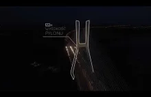 Most Rędziński z drona- najwyższy most w Polsce