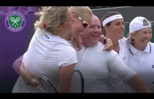 Kim Clijsters zaprosiła kibica na kort w finale debla