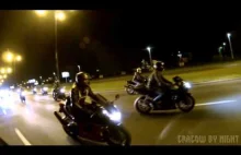 Jak rzeczywiście wyglądają "nielegalne wyścigi motocyklistów" w Krakowie?