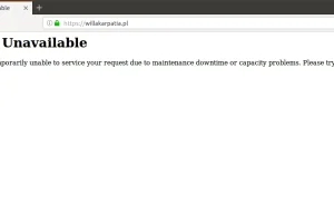 https://willakarpatia.pl/ - The website is down ! ( ͡° ͜ʖ ͡°)