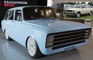 Koncern Kałasznikowa zaprezentował prototyp samochodu elektrycznego.