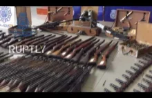 Hiszpania:Policja przejęła 12,000 sztuk broni która miała trafić na czarny rynek