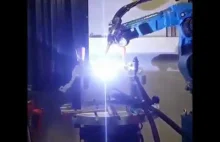 How the weldind robot sings